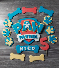 inspiriert Paw Patrol Torten Aufleger Fondant Figure  Geburtstag Handarbeit