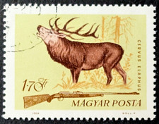 UNGARN 1964 Mi2085 Rothirsch