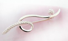 Brosche Silber 925 elegante