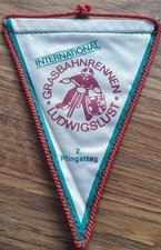 Speedway Wimpel  70iger Jahre Grasbahnrennen Ludwigslust