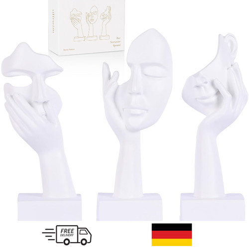 Abstrakte denker statuen set - abstrakte, denker-statuen