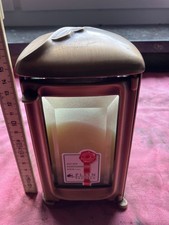 Grablampe, Grableuchte, Grablaterne aus Bronze Fa.Plein