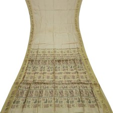 Vintage Blassrosa Sarees 100%