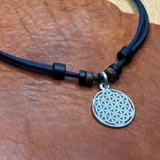 Necklace flower of life flower