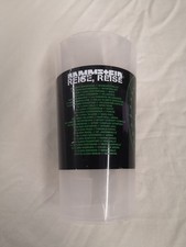 Rammstein Becher	0,4 l Reise Reise		Tour 2004 Transparent Schwarzer Aufdruck mit