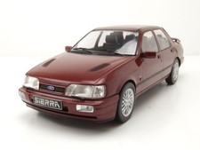 Ford Sierra Cosworth 4x4 1990 dunkelrot metallic Modellauto 1:18 MCG