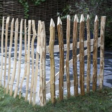 B-Ware Staketenzaun Haselnuss Gartentor 100x150 cm | WEIDENPROFI