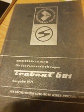 DDR Betriebsanleitung Trabant
