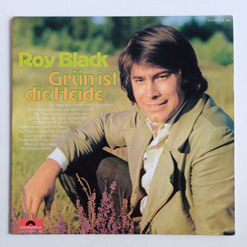 Lp roy black - ex/vg+,