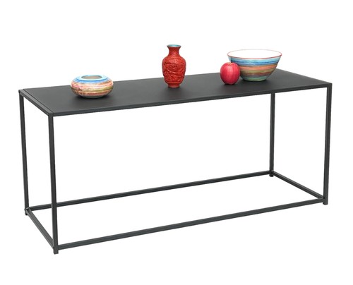 Couchtisch schwarz metall - couchtisch,