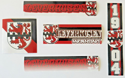 Leverkusen aufkleber mix - aufkleber,