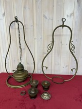 Antik Vintage Öllampe