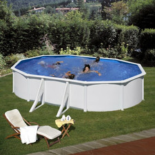GRE Manufacturas Fidji Stahlwandpool Swimmingpool Schwimmbecken 500x300x120cm