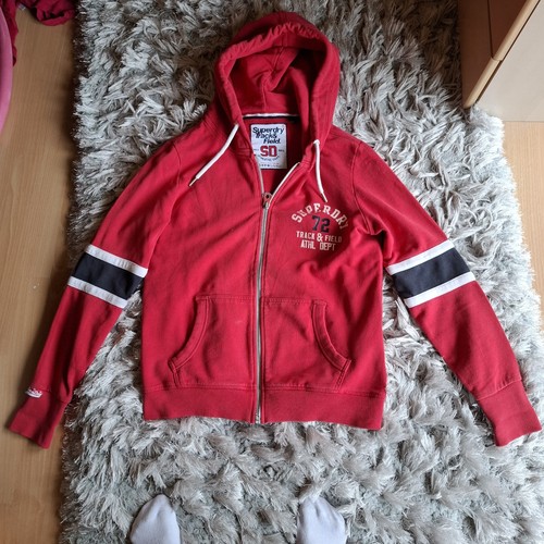 Superdry sweatshirtjacke rot - superdry,