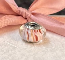 Original Pandora Animal Murano „Sibirischer Tiger“ 925 Silber #790939