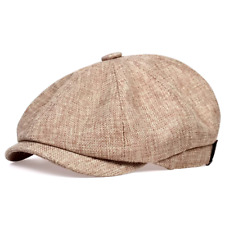 Retro Schiebermütze Herren Damen Unisex Gatsby Flatcap Mütze Frühling Sommer Loo