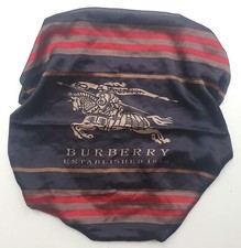 BURBERRY PRORSUM London Seidentuch Damen 88x183 cm, anthrazit, Tartan Muster TOP