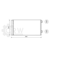 Kondensator Klimaanlage für