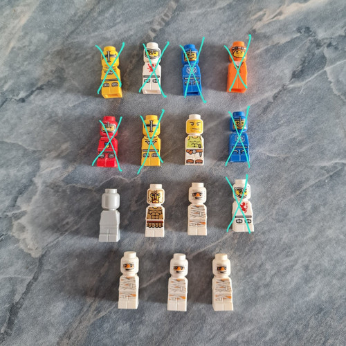 Lego microfiguren - lego,