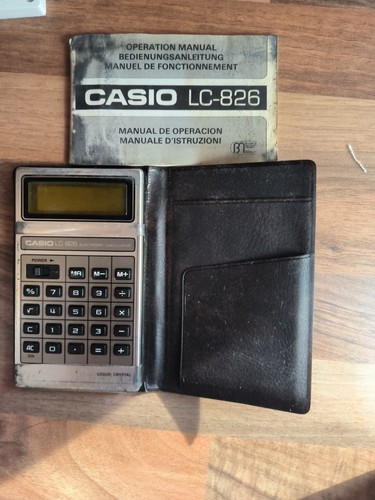 Casio 826 taschenrechner - lc-826,