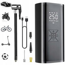 Kabelloser Elektrische Luftpumpe Akku Fahrradpumpe Wiederaufladbare Reifenpumpe