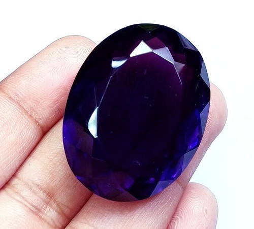 Oval schliff violett amethyst - schliff,