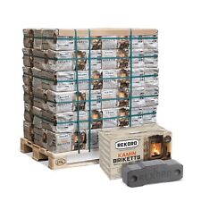 REKORD® Braunkohle Kamin-& Ofen Briketts 10kg Papier  | 90x10kg 900kg Palette
