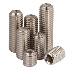 MADENSCHRAUBEN TASSENPUNKT INBUSSCHLÜSSEL STECKSCHLÜSSEL SET SCHRAUBEN A2 EDELS