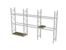 Dexion P90 Palettenregal Höhe 2.000 mm Hochregal Schwerlastregal Stahlregal