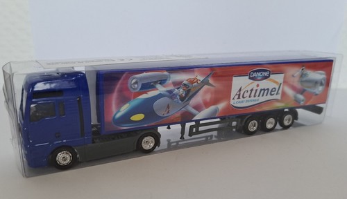 Actimel werbe lkw - werbe, werbetruck