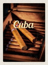 Holzschild 40x30 cm Cuba