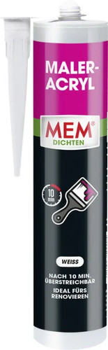 Mem maler acryl weiß 300 - mem, maler-acryl