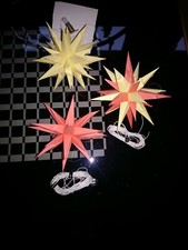 Set Original Herrnhuter Advents- und Weihnachtssterne 13cm aus Papier 