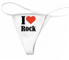 String Tanga I Love Rock