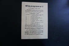Flugblatt 1923 Besetzung Ruhrgeb. durch Frankreich Casquer! Deutschland hat beza