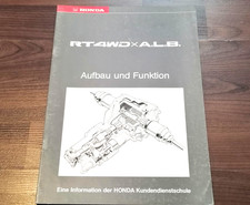 Honda Civic Shuttle 4WD + ABS 1990- Kundendienstschule WERKSTATT HANDBUCH