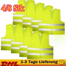 4/8 Stk Auto Warnwesten