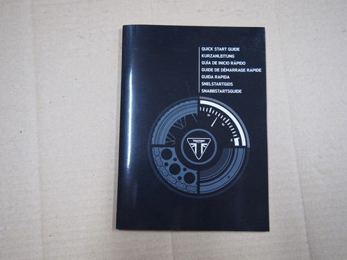Fahrerhandbuch triumph trident - triumph,