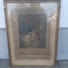 ​Antiker Kupferstich „LE