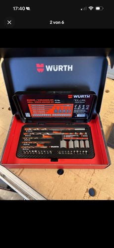 Würth bohrer bit - bit-set, im
