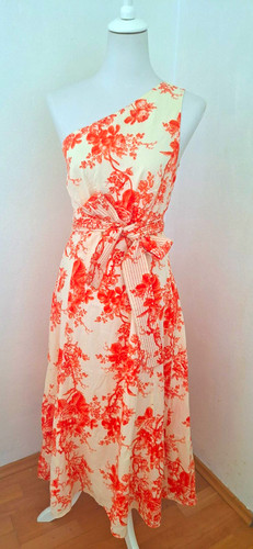 Zara damen maxikleid midi - midi, m
