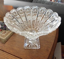 Kristall glas fuß schale - kristall-glas, fuß-schale