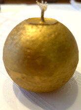 goldene Kugelkerzen 6 cm für Meraner Bozener Engel Kerzen Goldkerze Kugel