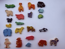 Wooden Alphabet  Animals