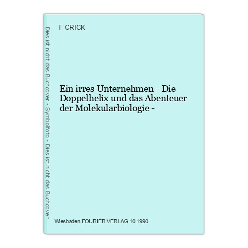 Ein irres unternehmen die - -,