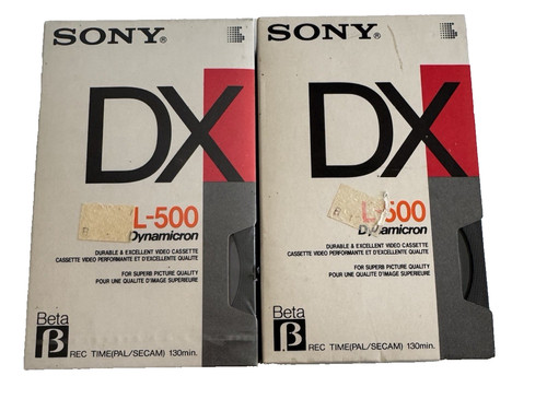 Betamax sony l 500 - sony, l-500