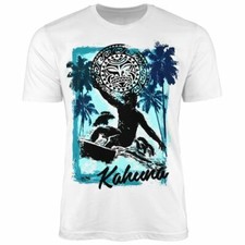 Herren T-Shirt Surfer Welle