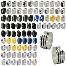 Klappcreolen Huggie Ohrringe