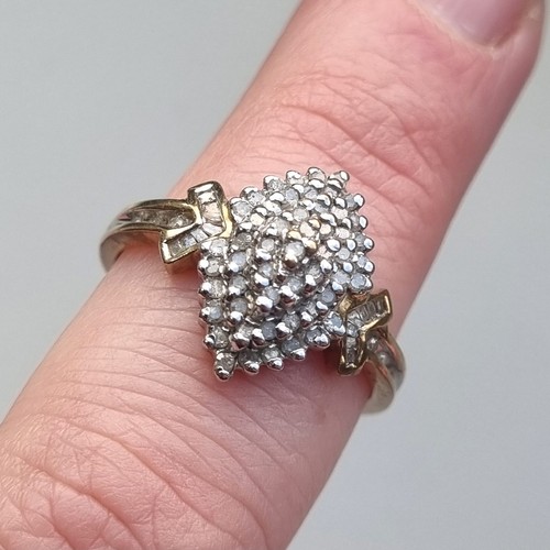 Cluster ring gepunzt kt - cluster-ring, 9