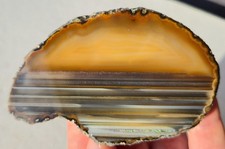 Achatscheibe, einseitig poliert,Fundort unbekannt!!!